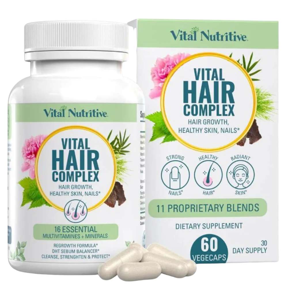 Vital Hair Complex Supplement Capsules
